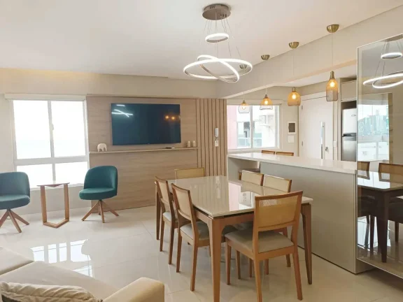 Imagem Apartamento frente mar com 3 dormitórios sendo 2 suítes 1 vaga de garagem em Balneário Camboriu/SC
