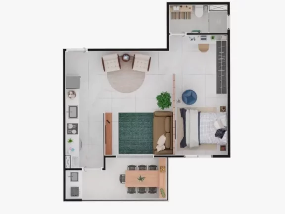 Imagem Condomínio Upper Petrópolis, apartamento à venda com 2 quartos em Nova Petrópolis São Bernardo do Campo SP