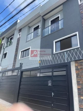 Imagem Sobrado para Venda em Santo André, Vila Pires, 2 dormitórios, 2 suítes, 3 banheiros, 4 vagas