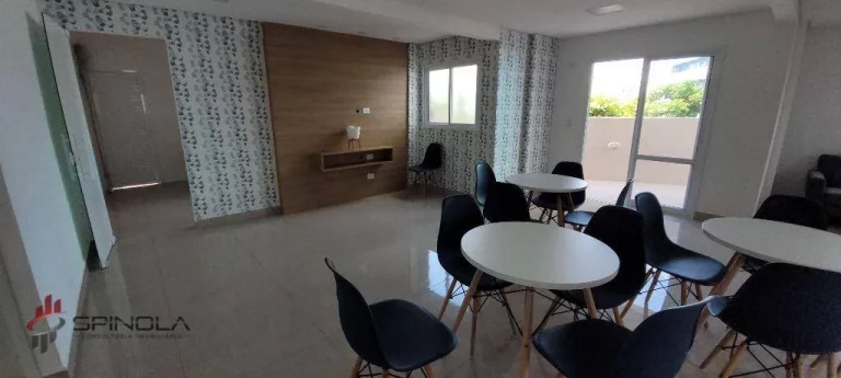 Imagem Apartamento com 2 dormitórios à venda, 54 m² por R$ 365.000,00 - Mirim - Praia Grande/SP