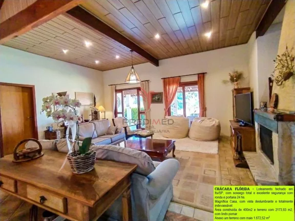 Imagem VENDO Magnífica Casa plana em Itu/SP, com piscina , vista deslumbrante e sossego total