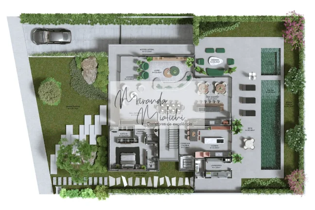 Imagem Casa no condomínio Vivá Cacupé para venda com 6 quartos, sendo 6 suítes, 598m²