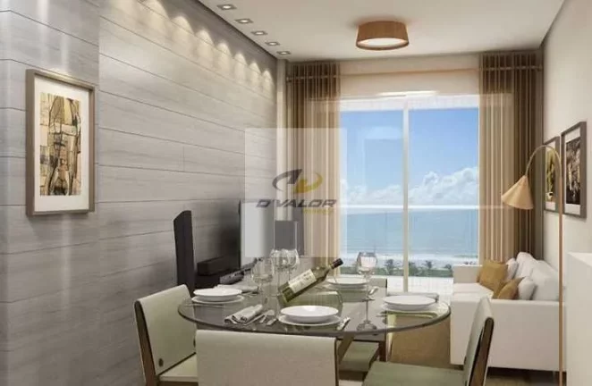 Imagem Vendo apartamentos novos com 60 m² ou 120 m², varanda, sala p/ 2 ambientes, 2 quartos s/ 1 suite, 1 vaga