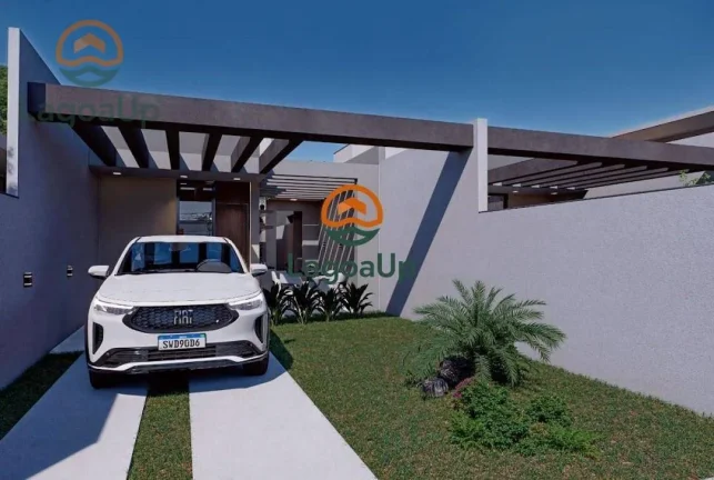 Imagem Casa com 3 dormitórios à venda, 89 m² por R$ 620.000,00 - Visão - Lagoa Santa/MG