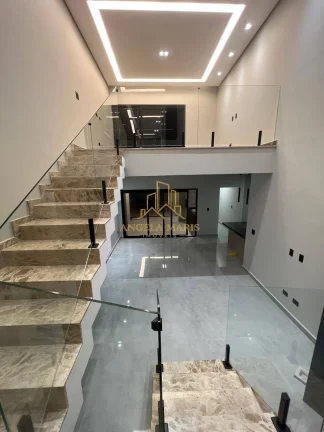 Imagem Casa Sobrado, 3 dormitórios ( 1 suíte), 4 vagas, Santa Mônica, Caçapava.