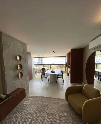 Imagem Apartamento semi mobiliado com 3 suítes e 2 vagas de garagem na Praia Brava em Itajaí