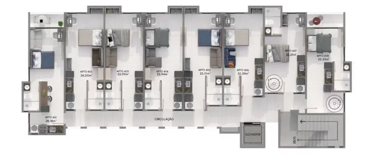 Imagem Studio à venda, 22 m² por R$ 245.290,00 - Intermares - João Pessoa/PB
