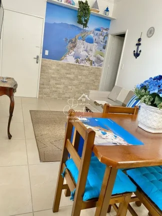 Imagem Apartamento à venda em Guarujá-SP, Pitangueiras: 1 quarto, 2 salas, 1 banheiro, 46m² de área. Venha conferir!