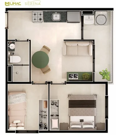 Imagem Este oásis urbano de 13 andares é muito mais do que um simples edifício; é um refúgio moderno e...