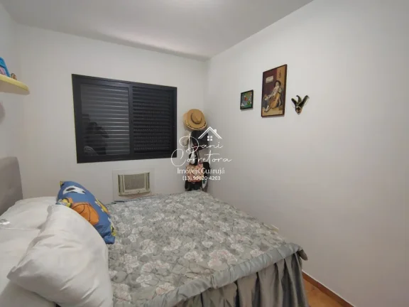 Imagem Apartamento à venda em Guarujá-SP, Morro do Maluf: 3 quartos, 1 suíte, 2 salas, 3 banheiros, 1 vaga de garagem, 126m².