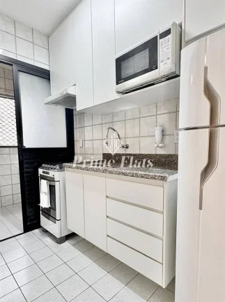 Imagem Flat disponível para locação no Mercure São Paulo Berrini, com 54m², 2 dormitórios e 1 vaga de garagem
