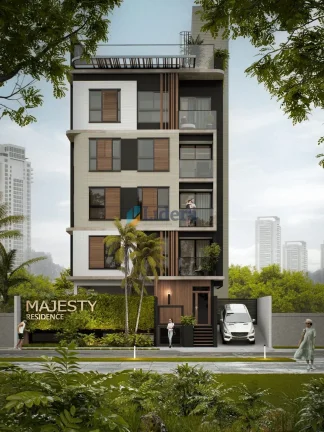 Imagem Apto - 1 Quarto - 34,21m² construída e 16,13m² externa - Intermares, Cabedelo/PB