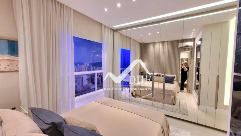 Imagem Apartamento com 3 dormitórios à venda, 89 m² por R$ 859.215,42 - Boqueirão - Santos/SP