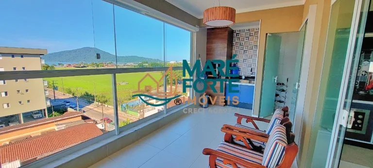 Imagem LINDA COBERTURA MOBILIADA E DECORADA COM VISTA PARA O MAR (ESTUDA IMÓVEL EM TAUBATÉ COMO PARTE DE PAGAMENTO)