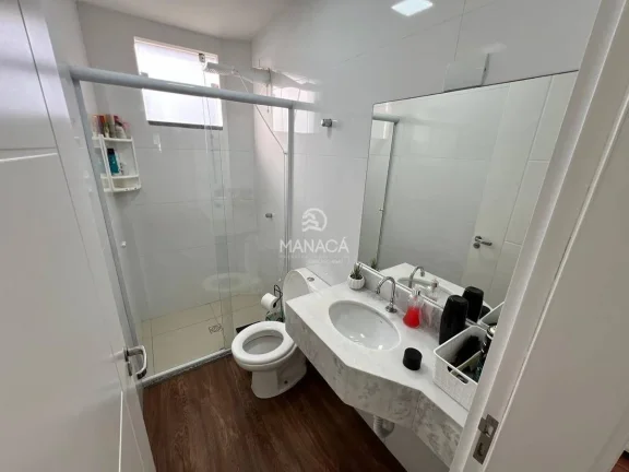 Imagem Apartamento vista mar, mobiliado, 3 quartos sendo 1 suíte, garagem coberta