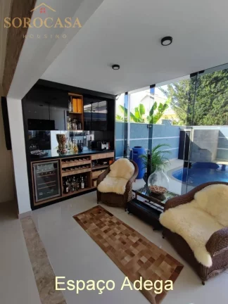 Imagem Casa à Venda - Sobrado 3 suítes Piscina - Cond. Vila dos Inglezes