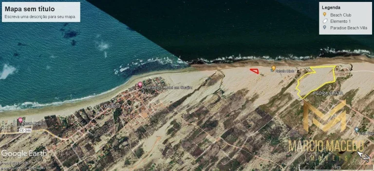 Imagem Terreno à venda, 5120 m² por R$ 4.096.000,00 - Flecheiras - Trairi/CE