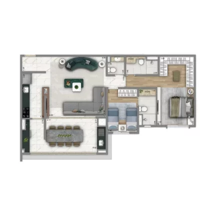 Imagem Living Villaggio Tatuapé Firenze