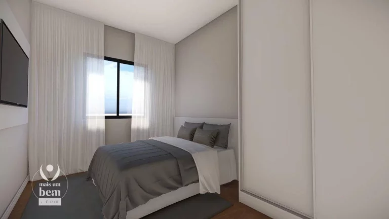 Imagem Apartamento novo com 2 quartos (1 suíte), sacada com churrasqueira à venda por R$ 587.822,80 - Boa Vista - Curitiba/PR
