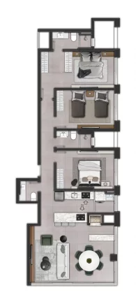 Imagem Apartamento à venda em Torres, Centro, com 2 quartos, 88,77m²