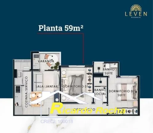 Imagem Lindo Apartamento completo!