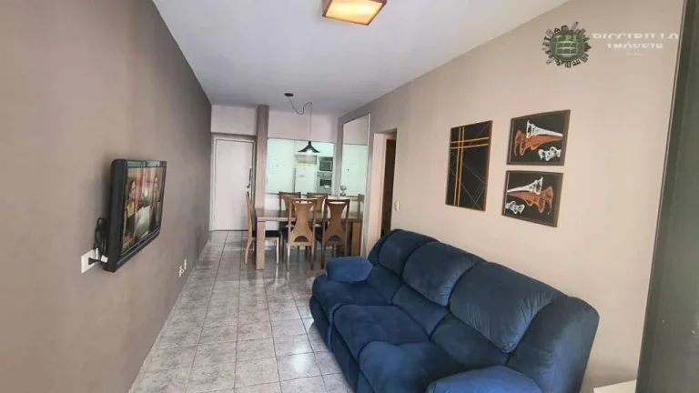 Imagem Apartamento com 2 dormitórios para alugar, 57 m² por R$ 2.700,02/mês - Aviação - Praia Grande/SP