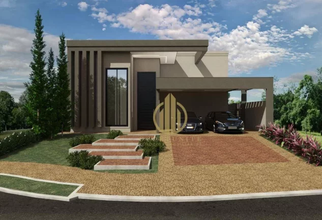 Imagem Casa com 3 suítes, escritório e piscina grande à venda- Condomínio Arara Azul - Ribeirão Preto/SP