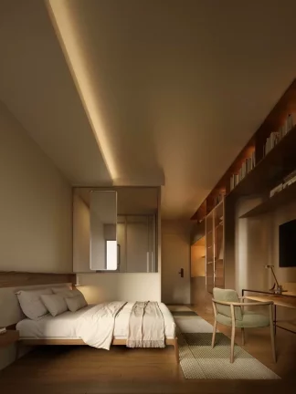 Imagem Apartamento à venda em São Paulo-SP, Pinheiros: 1 quarto, 1 banheiro, 28,00 m² - Condomínio Verah Jardins Design Studios!