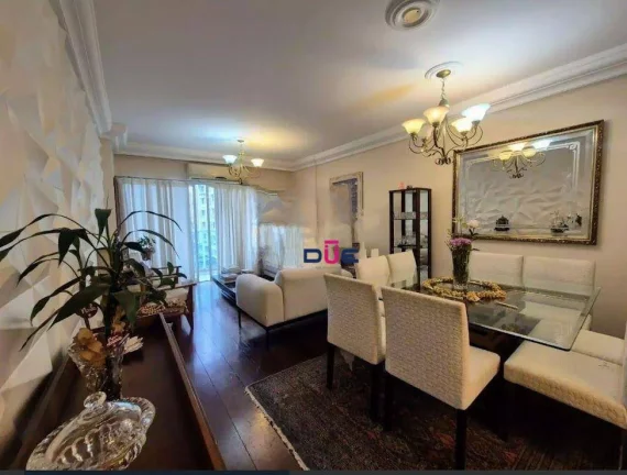 Imagem Apartamento com 3 dormitórios à venda, 144 m² por R$ 1.150.000 - Boqueirão - Santos/SP