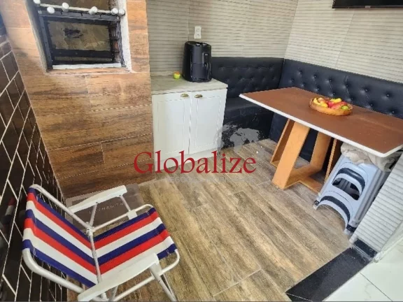 Imagem Locação no Gonzaga Apartamento 2 dormitórios Modernizado e Mobiliado por Apenas R$ 3.200 o Pacote!