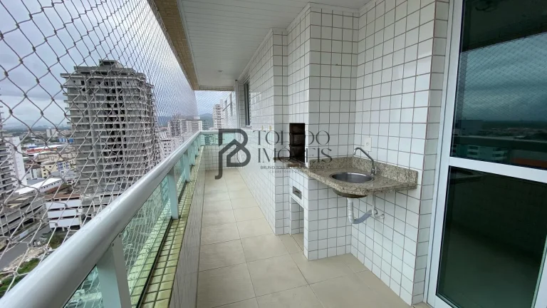 Imagem Apartamento de 2 Dormitórios sendo 1 Suíte na Guilhermina - Praia Grande