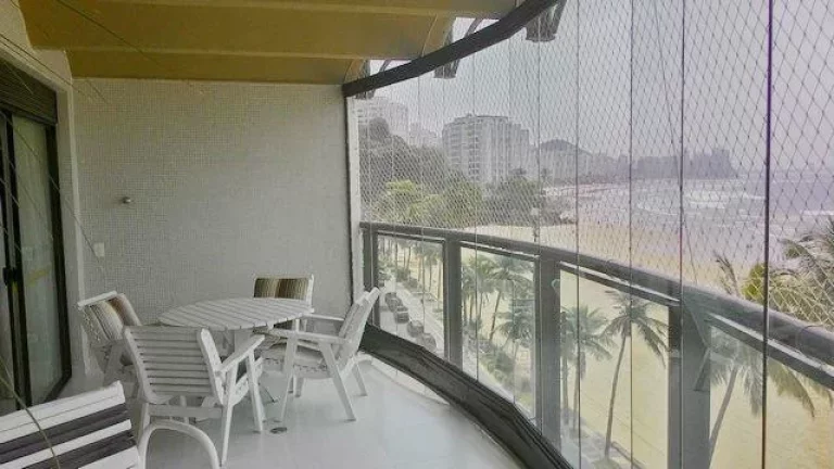 Imagem PRAIA DE ASTÚRIAS - ALTO PADRÃO - LINDO APARTAMENTO FRENTE TOTAL AO MAR - 2 GARAGENS - LAZER TOTAL - VISTA ESPETACULAR - MELHOR LOCAL.