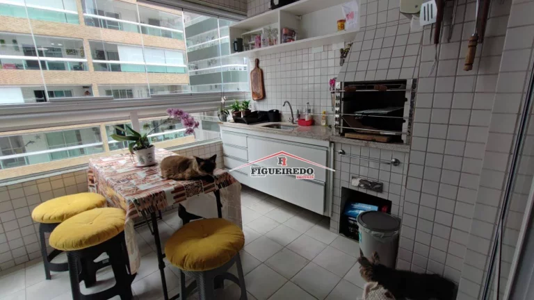 Imagem Apartamento à venda, 125 m² por R$ 1.350.000,00 - Canto do Forte - Praia Grande/SP