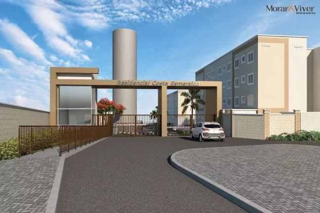 Imagem Apartamento para Venda em São José dos Pinhais, Santo Antônio, 2 dormitórios, 1 banheiro, 1 vaga