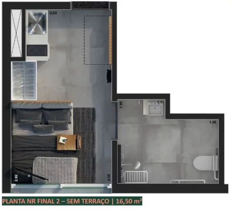 Imagem APARTAMENTO RESIDENCIAL em São Paulo - SP, Vila Clementino