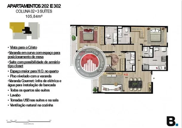 Imagem Apartamento a Venda no bairro Botafogo - Rio de Janeiro, RJ