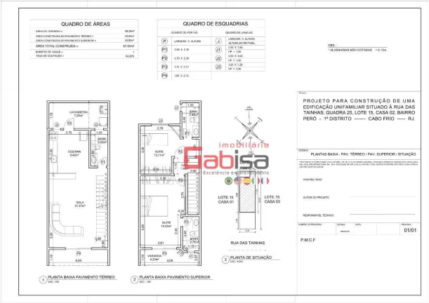 Imagem Casa com 2 dormitórios à venda, 89 m² por R$ 265.000,00 - Peró - Cabo Frio/RJ