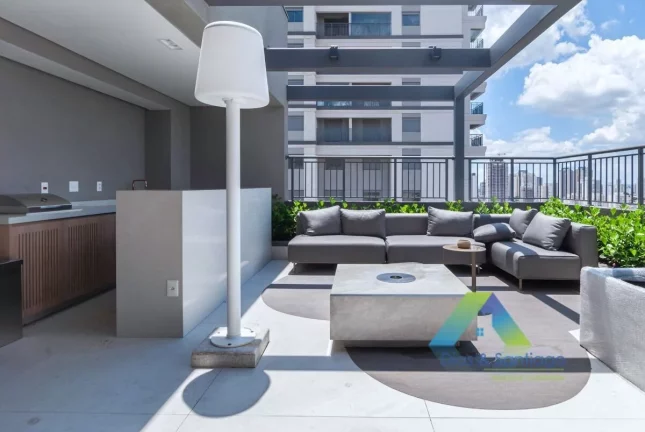 Imagem Apartamento na Chácara Klabin com localização estratégica a 550mts da Estação Santos–Imigrantes e 600mts da Estação Chácara Klabin com Studio novo com vista livre e andar alto com coworking e lounge de convivência.
