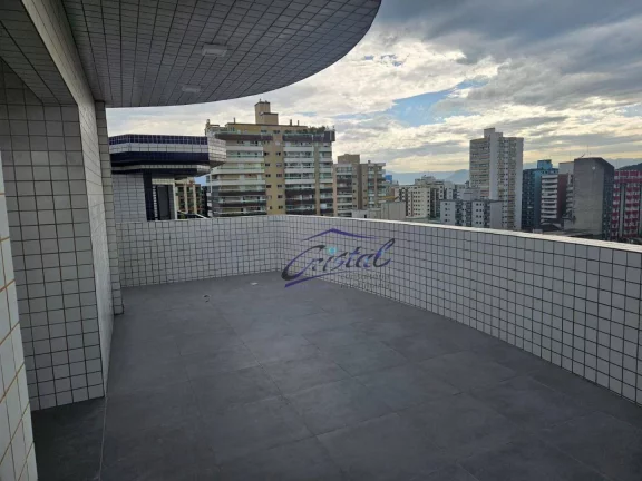 Imagem Cobertura com 3 dormitórios à venda, 145 m² - Guilhermina - Praia Grande/SP