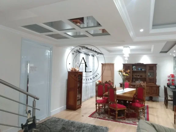 Imagem Exclusiva Casa de Luxo em Bolsão de Segurança com Piscina e 6 Suítes - 540m2 de Sofisticação