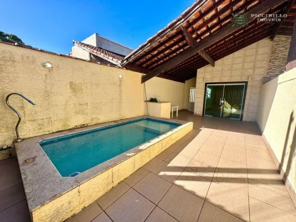 Imagem Casa com 3 dormitórios à venda, 112 m² por R$ 750.000,00 - Guilhermina - Praia Grande/SP