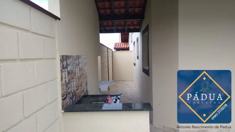 Imagem LINDA CASA C/ PISCINA EM ITANHAEM LADO PRAIA R$ 370.000