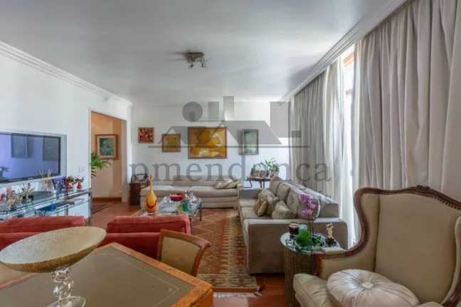 Imagem Higienópolis apartamento 3 dormitórios (1 suíte) e 1 vaga, 197m²