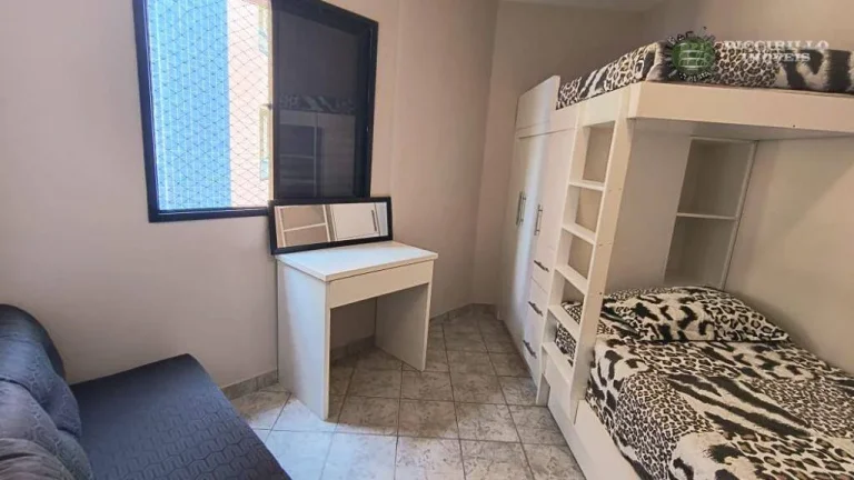 Imagem Apartamento com 2 dormitórios para alugar, 57 m² por R$ 2.700,02/mês - Aviação - Praia Grande/SP