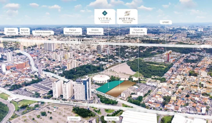 Imagem Apartamento para Venda em São Bernardo do Campo / SP no bairro Jardim do Mar