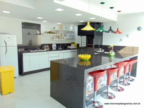 Imagem Praia das Pitangueiras - Magnífica cobertura penthouse à venda - Prédio com lazer - 2 vagas.