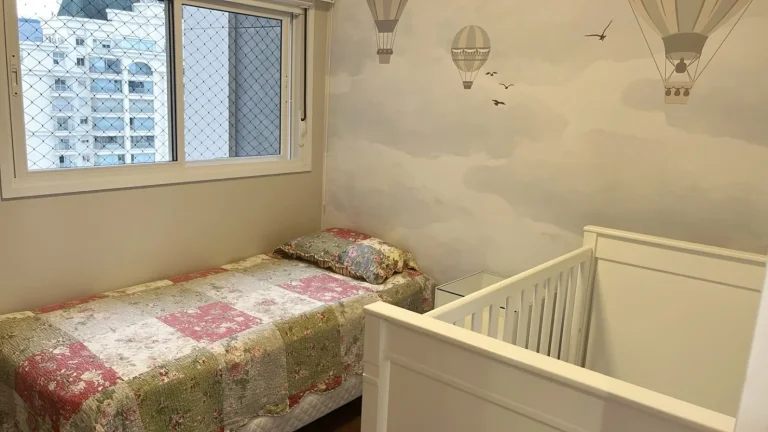 Imagem Apartamento 133M², 3Q, 3 Suítes, 5 Banheiros, 3 Vagas, Piscina Climatizada, Infantil e Raia de 25M, Sauna, Salão de Festas e Jogos, Churrasqueira.