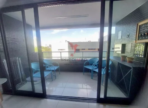 Imagem Apartamento mobiliado com 3 Suites e 2 Vagas de Garagem, no Jardim Oceania, João Pessoa