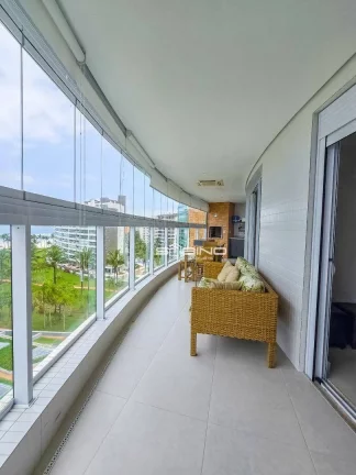 Imagem Apartamento Pé na Areia para Locação temporada na Riviera de São Lourenço, atende até 4 pessoas