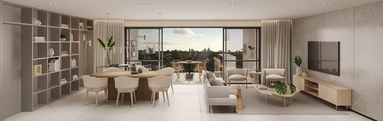 Imagem Apartamento para Venda em Curitiba, Centro, 3 dormitórios, 3 suítes, 4 banheiros, 3 vagas